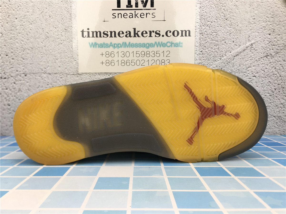 OG Batch Off-white x Air Jordan Retro 5 SP DH8565 100